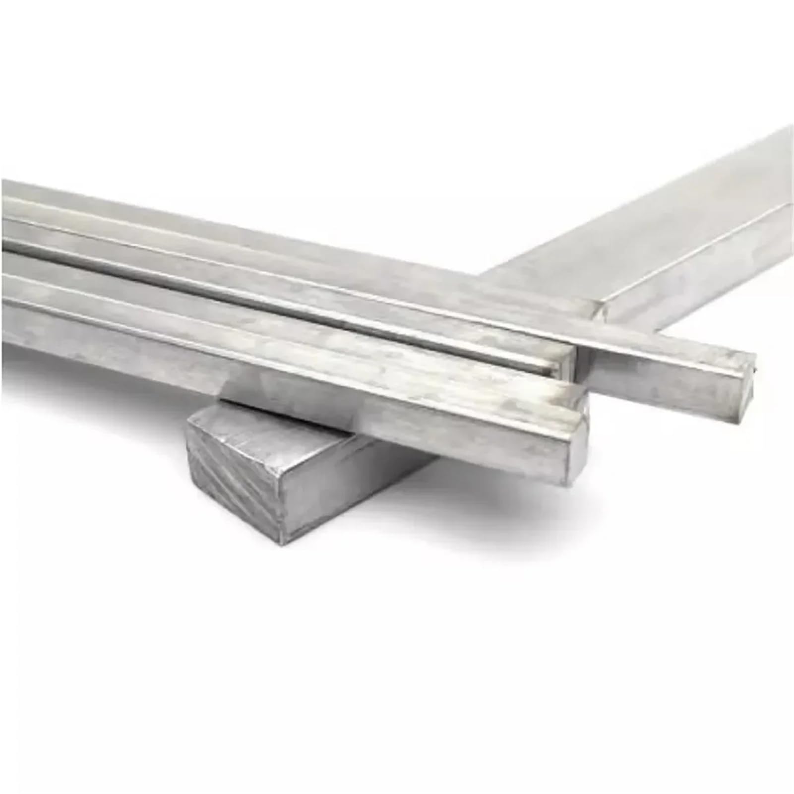 Barra quadrata acciaio inossidabile 304 500 mm 8x8x1,5 mm 20 mm