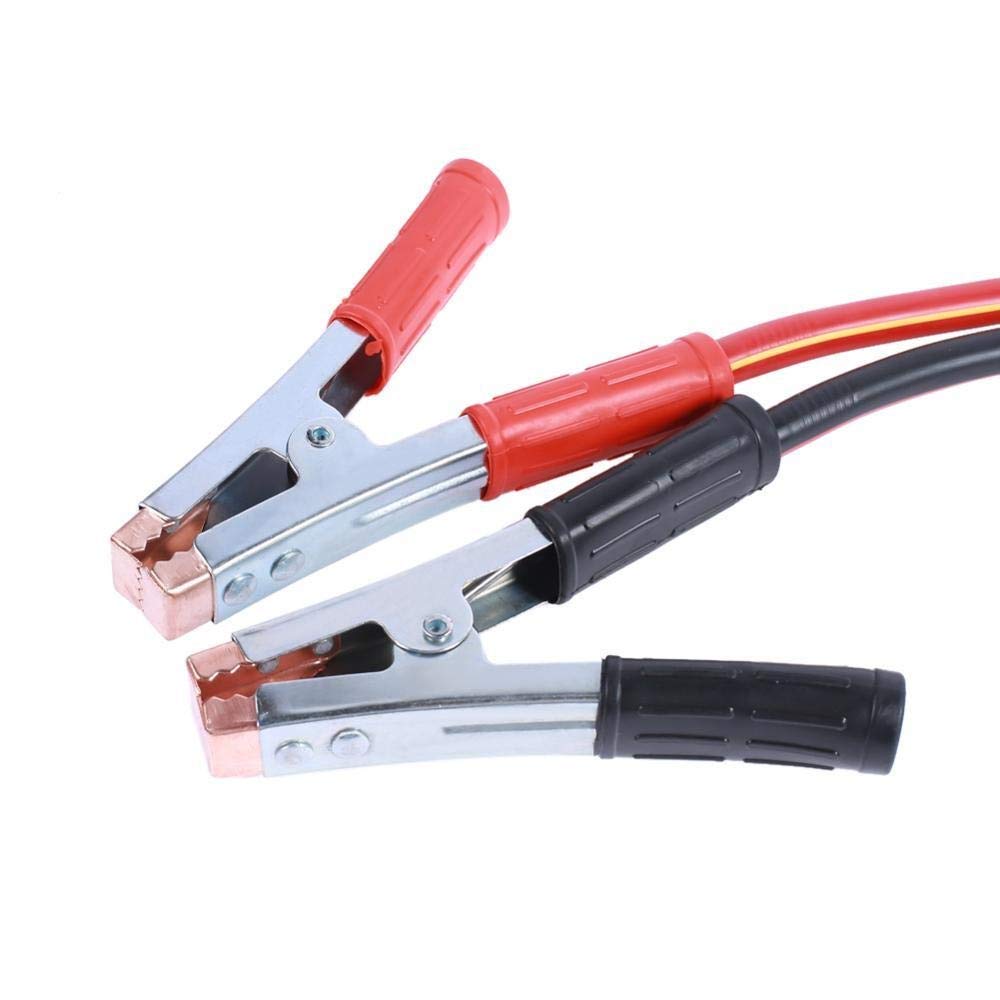 Trwały kabel rozruchowy akumulatora 4M Delikatna tekstura 2 szt. Auto Car Power Booster Cable Awaryjne przewody rozruchowe akumulatora Kabel akumulatora (kolor: 4M) (4m)