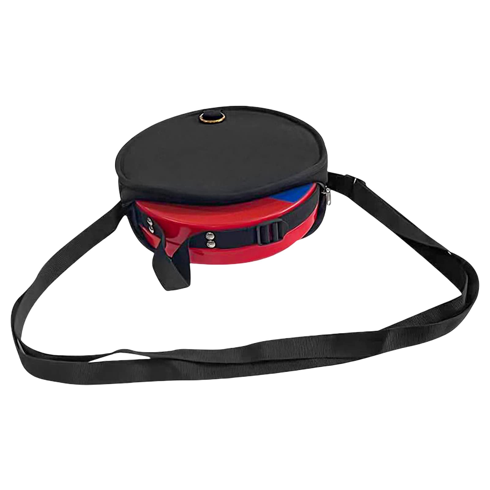 Zusammenklappbare Hockertasche, praktische Organisation, Teleskop-Hocker, Aufbewahrungstasche, Schwarz
