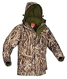 ArcticShield Tundra 3-in-1 Camo Hunting and Cold Weather Parka, Retain heat-retention technology, Waterproof, Breathable