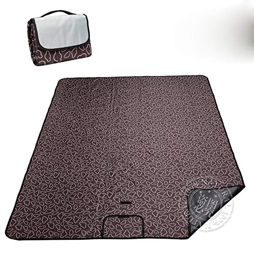Tapis de pique-nique imperméable fini le sol humide avec ce coussin camping rose isolant