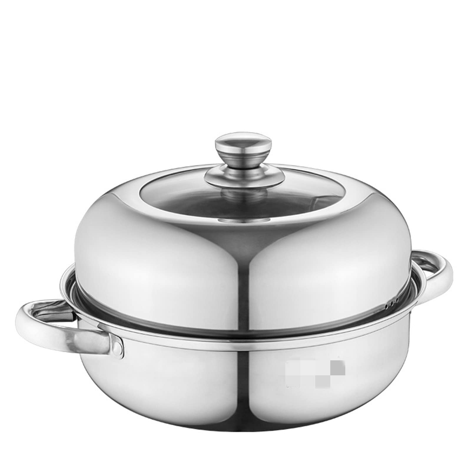 Sbcgfy Steamer Pan Steam Cooker Soup Cooker Gas Induction Cooker General Steamer Cooking Large