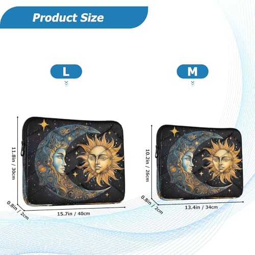 Funda para portátil ATTX Sun and Moon 13-14 pulgadas miniatura 3