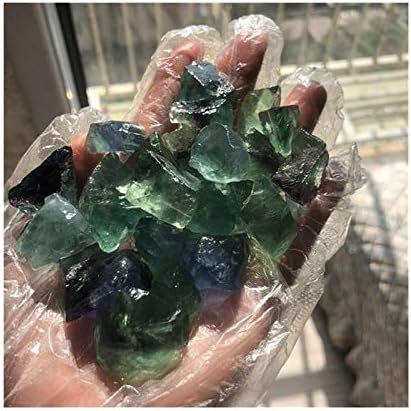 さまざまな色 自然の緑の蛍石水晶石岩砂利水槽水族館の庭の装飾のために自然タンブル ストーンズ ジュエリー Size 最安値に挑戦 50g