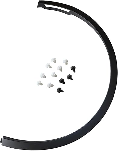 Miniatura 7 de Llave delantera izquierda para moldura para guardabarros compatible con Tesla Modelo Y 2020-2022 Reemplazar 1494185-00-B 1494161-00-B