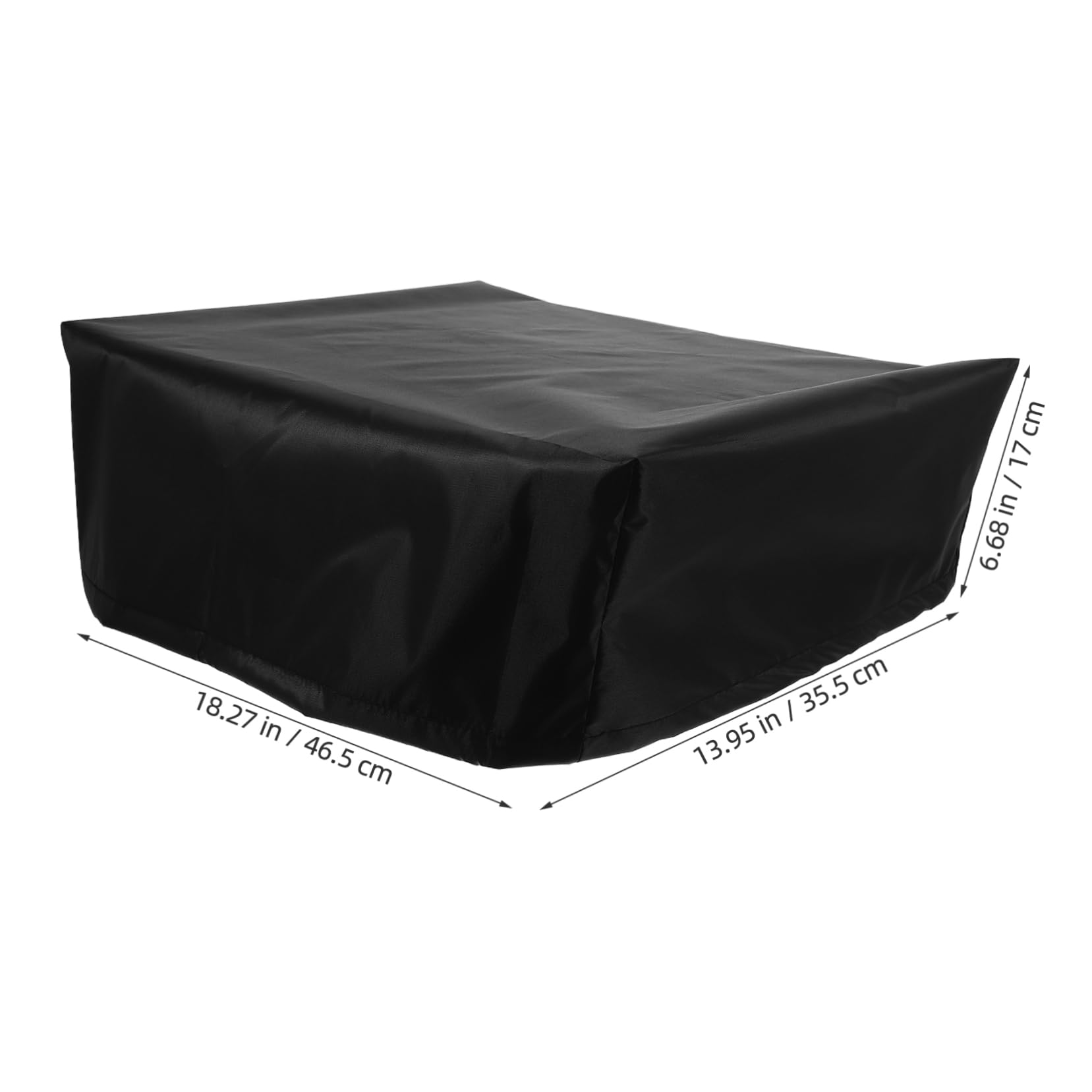 Copertura Antipolvere Impermeabile Per Giradischi - Tessuto Oxford Argento, Protezione UV E Calore - 2