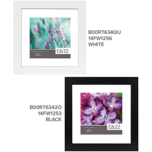 Gallery Solutions 12x12 White Float Frame For Floating Display of 10x10 Image - Thumbnail 5