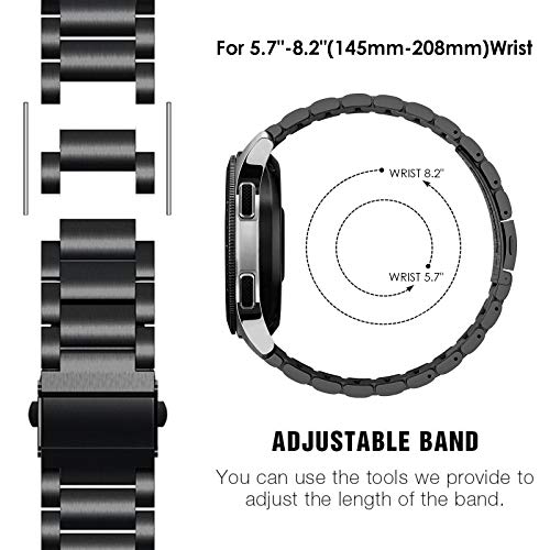 Hatolove Bandje Compatibel met Galaxy Watch 3 45mm/Huawei Watch GT2 46 mm/Watch GT 46 mm/Watch GT Active/Watch 2 Pro… - Image 5