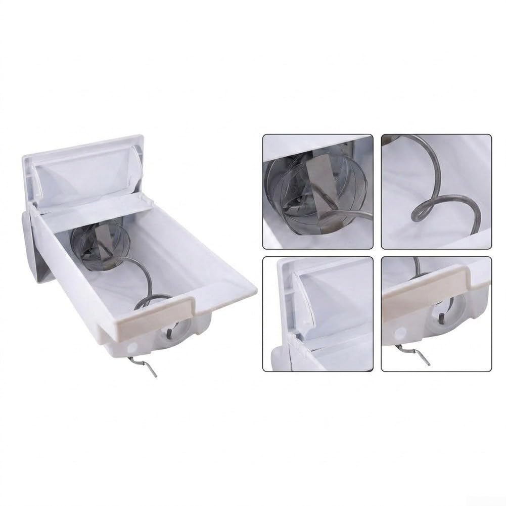 Eismaschinenteil 241860803 Eisschale & Förderschnecke Edelstahl für Kühlschrank Reparatur Einfache Montage Robustes Kunststoffdesign 20x12x10 Zoll