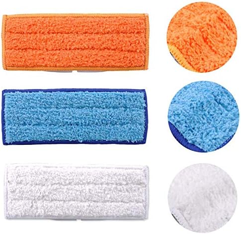 Miniatura 2 de 12 almohadillas de repuesto lavables y reutilizables compatibles con iRobot Braava Jet 200 Series 240, 241, 244, 245, 250 Robot Mops