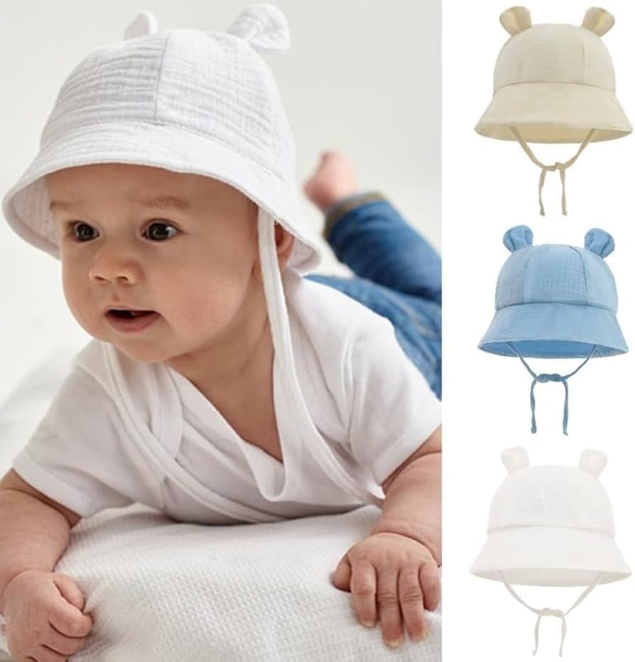 帽子3点セット　bonitureの帽子など Amazon.co.jp: [UPCOT] [Tznlteaxgs] ベビー 帽子 日除け 可愛い