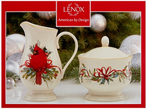 Lenox 847266 Winter Greetings Sugar & Creamer Set #TOP1