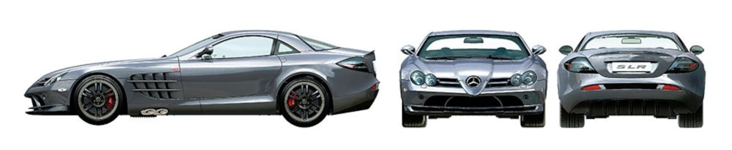 Tamiya - 1:24 Mercedes Benz SLR722 McLaren 2006 - Plastikbausatz - Autobausatz - Modellbau - originalgetreue Nachbildung - detaillierter Bausatz - Basteln - Hobby - Zusammenbauen
