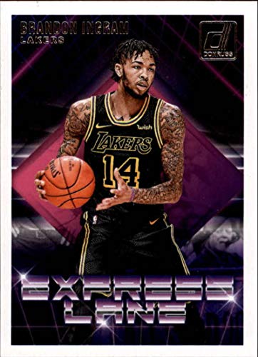 2018-19 Donruss Express Lane Basketball Card #9 Brandon Ingram Los Angeles Lakers Official NBA Trading Card Produced By Panini Retail Only Insert