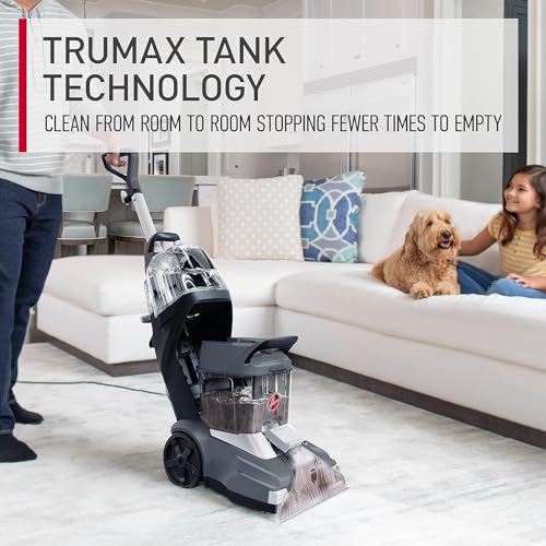 Image of Hoover PowerScrub XL Pet Carpet Cleaner Machine, Deep Cleaning Carpet Shampooer, FH68050 + 64 oz Everyday Cleaner Solution, AH31924