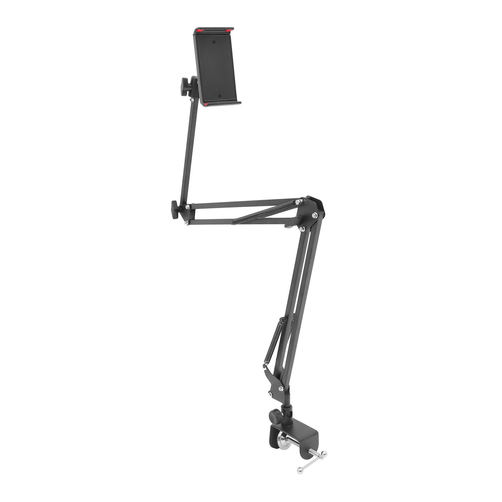 UKCOCO 1pezzi Supporto per Telefono e Tablet Staffa per Scrivania Robusta e Stabile Facile da Installare e Trasportare