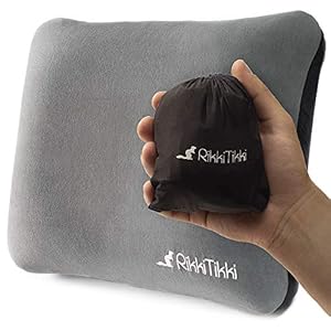 Inflatable Camping Pillow – Hiking Pillow Ultralight – Backpacking Pillow Lightweight – Camp Pillow Compressible – Blow Up Camping Pillow