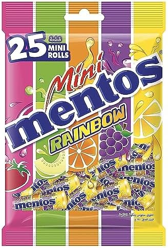 Mentos Assorted Fruits Mini Candy - 250 gm
