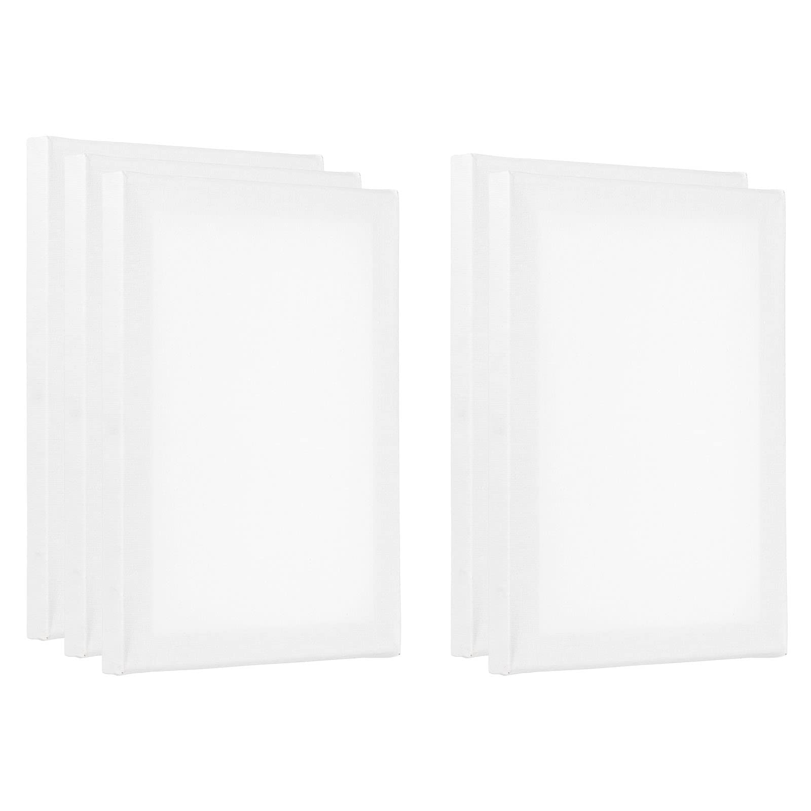 Panneau de toile rectangulaire blanc PATIKIL tempera acrylique huile