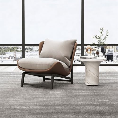 Velvet Armless Chair - Upholstered Single Sofa with Metal Legs for Small Spaces, Bedroom, Living Room (27.16" x 34.65" x 29.53") - Modern Comfort Furniture