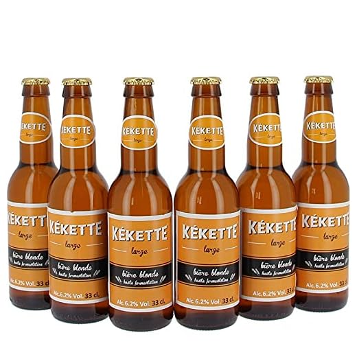 Bière la Kekette Blonde 6.2% 6x33cl - Made in Calvados