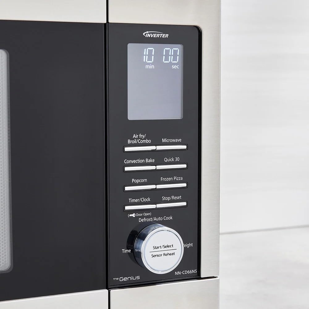 Amazon.com: Panasonic NN-CD66NS 1.3 Cu. Ft. HomeMADE Countertop