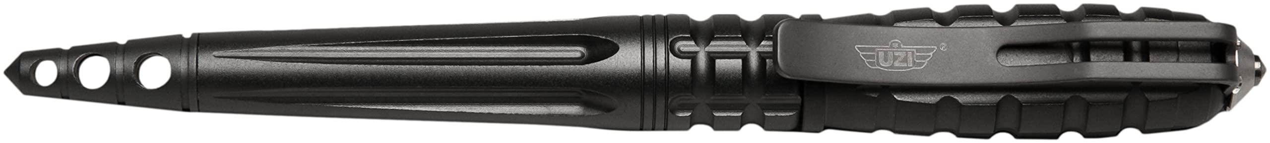 Uzi Kubotan Kugelschreiber mit Glasbrecher Gunmetal