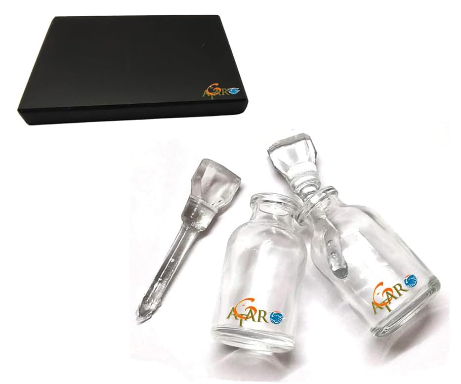ATAR Acid Test Stones 1 Pc and Gold Testing Empty Reusable, Refilable Glass Bottle 2 Pcs for Gold Silver Platinum Testing Tools for Jewellers-image-33