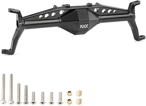 KYX Racing Metal Currie F9 Portal Eje Carcasa de eje con salida de carcasa para 110 RC Crawler Axial Capra Unlimited Trail Buggy UTB Eje delantero