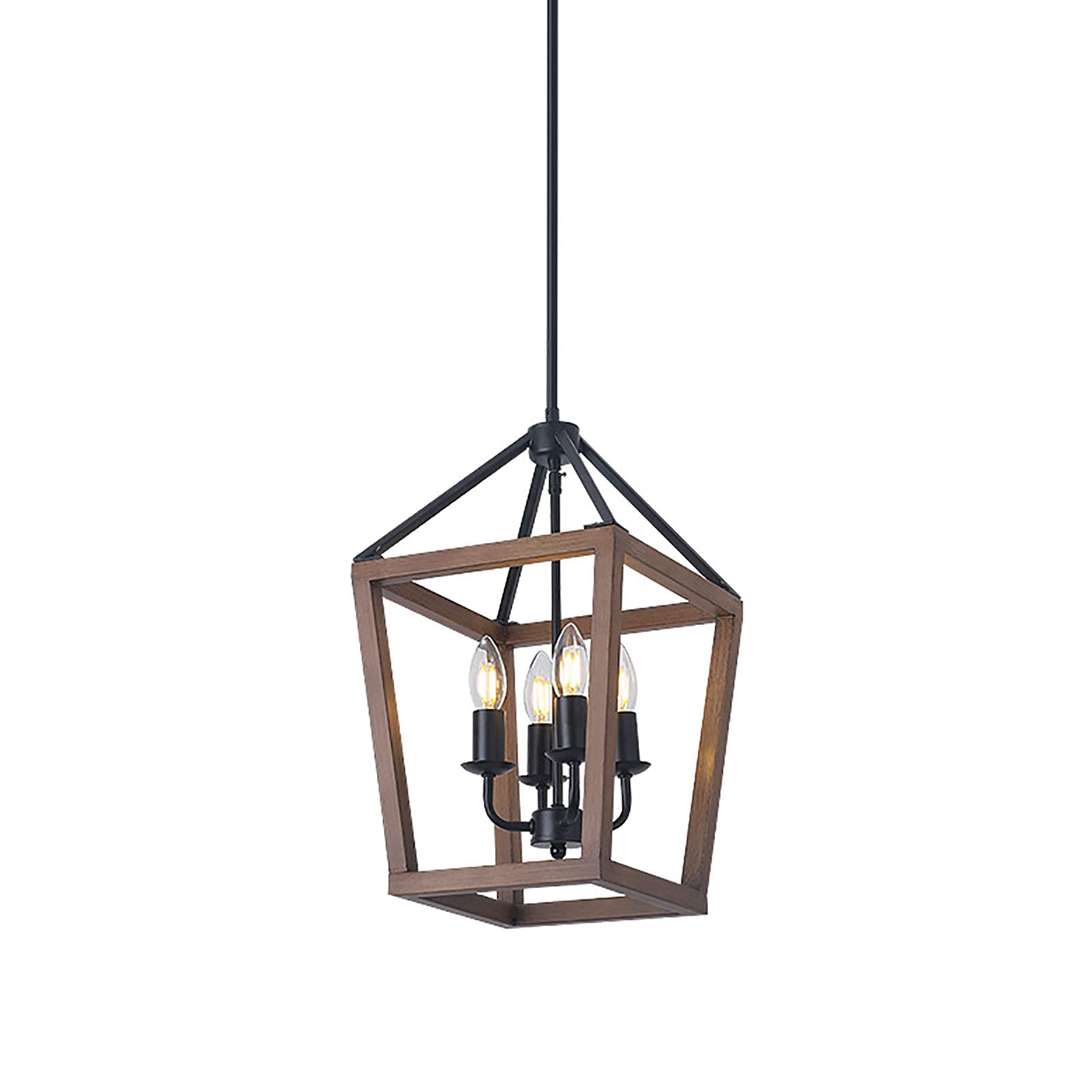 Chandelier E14 Nordic Iron Art pour remplacer un eclairage terne - 8