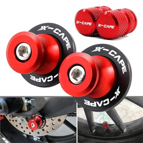 Tapa de válvula y carretes CNC para Moto Morini XCape 650 2022 2023 2
