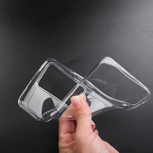 for OPPO Reno13 A ケース TPU 携帯電話のバックカバータイプHD透明保護カバーソフトシェル、シンプルなレトロな 超軽量、超薄型、耐衝撃、防汚、指紋防止(Reno13 A)