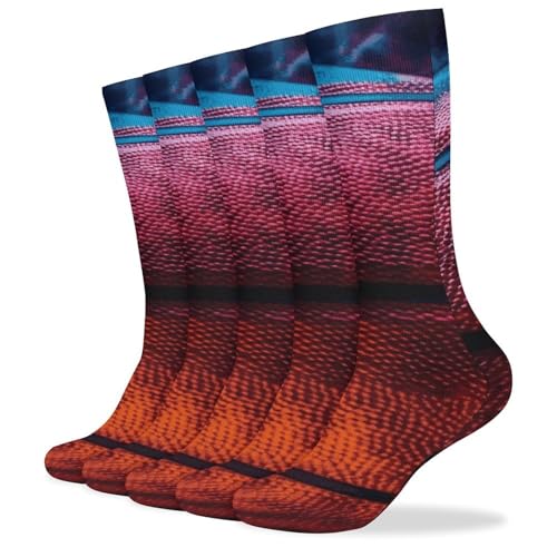 Chaussettes de sport running et fitness lot de 5 paires noir respirant - 6