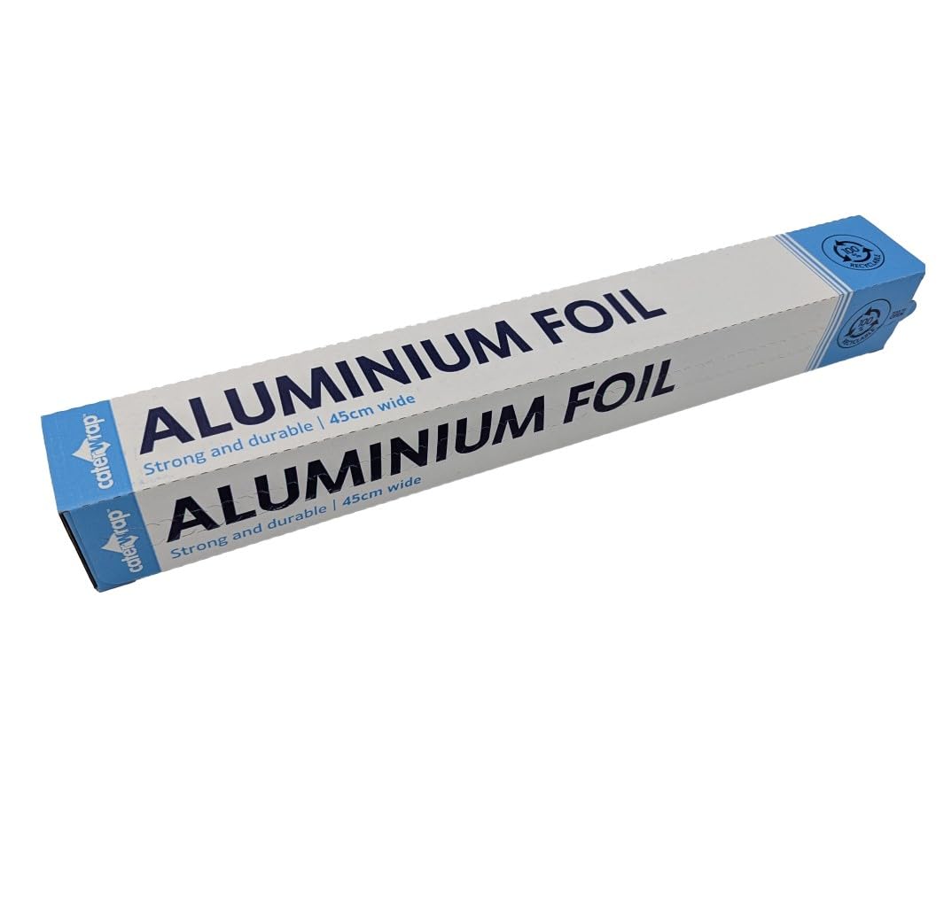 Aluminium Catering Foil Catering Quality Strong 14Mu 450mm x 75m