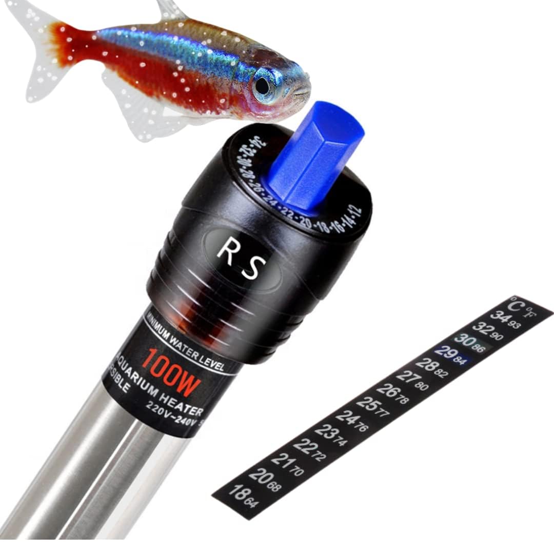 VAYINATO Rs Electricals Break Proof Stainless Steel Rod Aquarium Fish Tank Heater With Free Sticker Thermometer (500 Watts Suitable Upto 6 Feet Tank) By Petzlifeworld (B0B5LBCJKV) Amazon Price History, Amazon Price Tracker