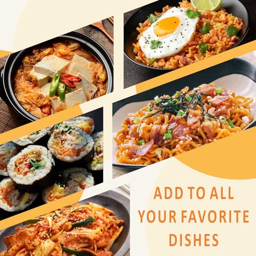 Image of Yimi Kimchi Mushroom Ramen Toppings, Dried Vegetables for Ramen Soup
