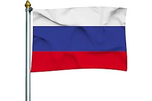 Russian Flag for Patriotic Events - 3x5 Foot Polyester Outdoor Banner