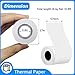 KOQICALL 57mm Thermal Paper Cash Register POS Receipt Paper 2 1/4 for Thermal Printer to Take a Number Ticket 4 Rolls