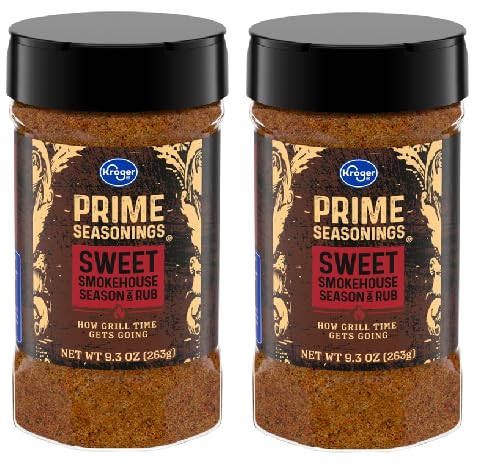 Prime Seasonings Sweet Smokehouse Rub (2 Bottles, 9.3 oz. each)