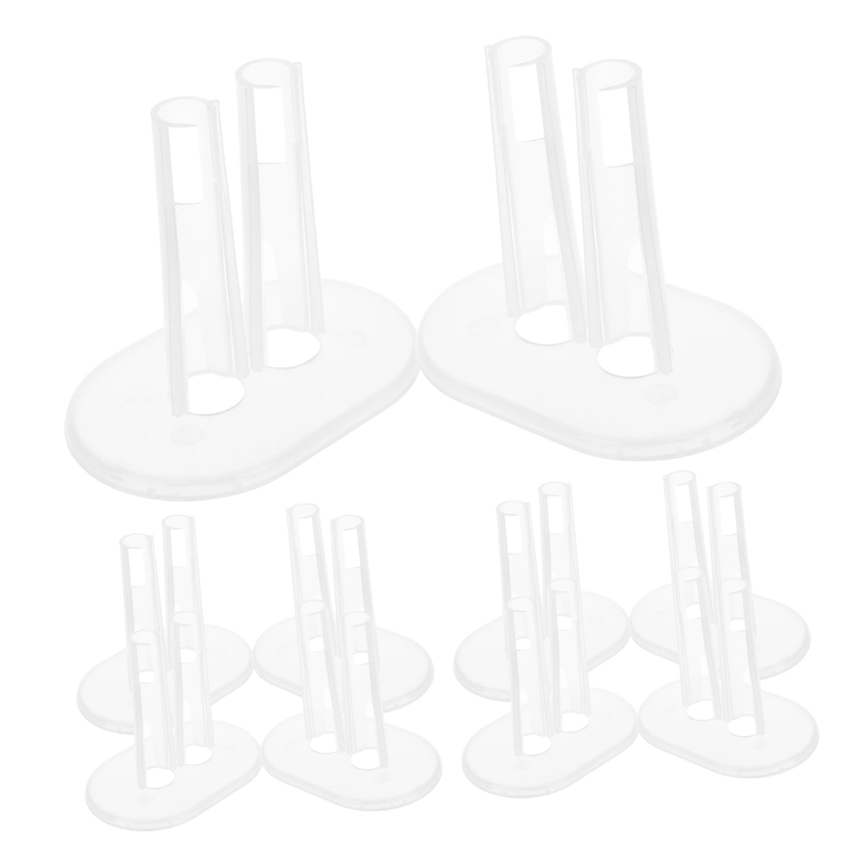 Hohopeti Stylish Doll Standing Rack 10pcs Doll Stand Racks for Doll Storage Display and Decorative Use