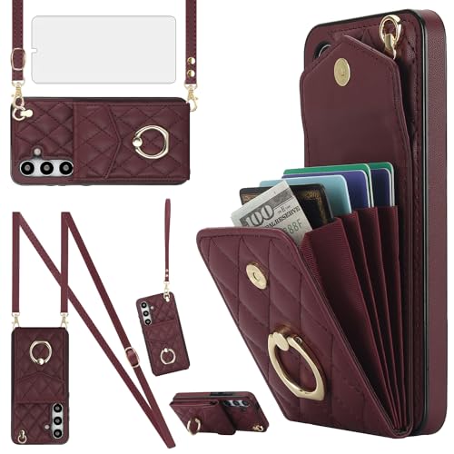 Protection Samsung Galaxy S24 FE 5G antichoc avec verre trempé et dragonne