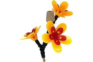 Recycled Bottles Into Hummingbird Feeders Adapter Kit (Triple Flower)