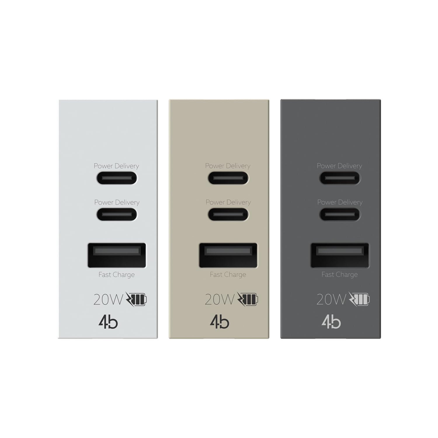 Cargador USB PD 20W para Vimar Linea, la solución perfecta para salones y oficinas modernas