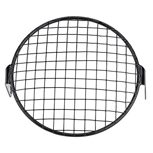 Griglia di protezione per fanali anteriori, 16,5 cm, per moto Cruiser, Chopper, Cafe Racer (#2)