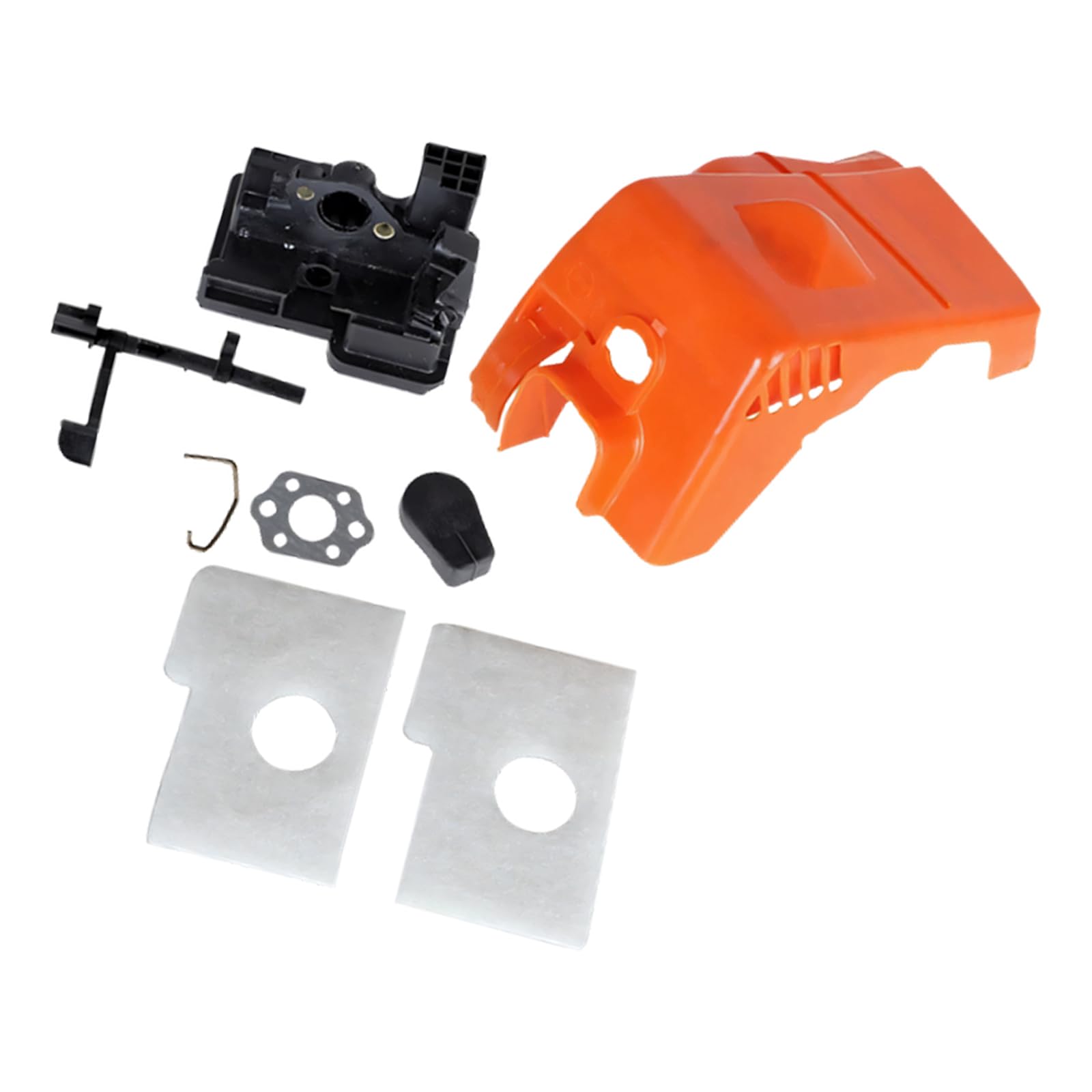 Pxzh Complete 11301404709 Chainsaw Care Package Containing Air Filter Buffer And Extension Shaft For Easy Maintenance Air Filter Cover