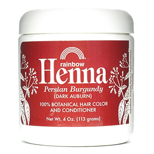 Henna Persian Burgundy Rainbow Research 4 Oz miniatura 1
