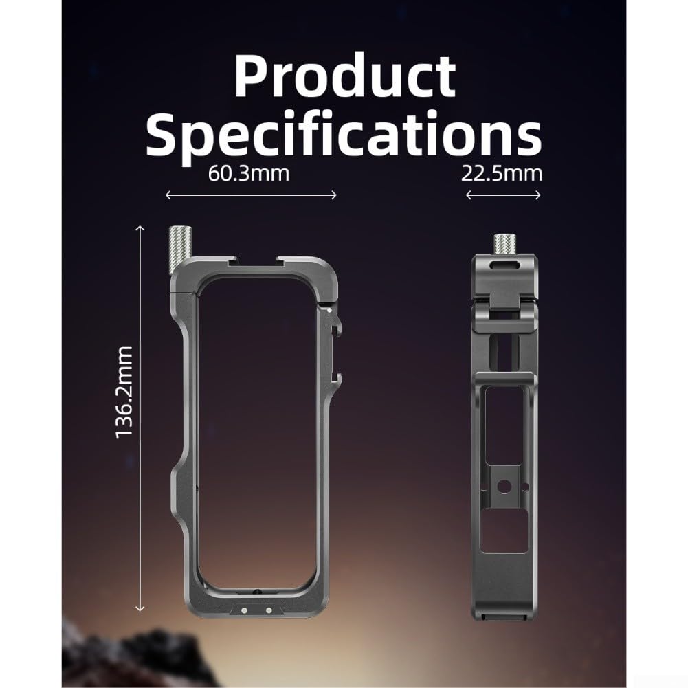 Cadre de protection en alliage d'aluminium pour Insta360 X4 Air, cage en métal, bordure étendue, support de caméra élégant, accessoire d'action