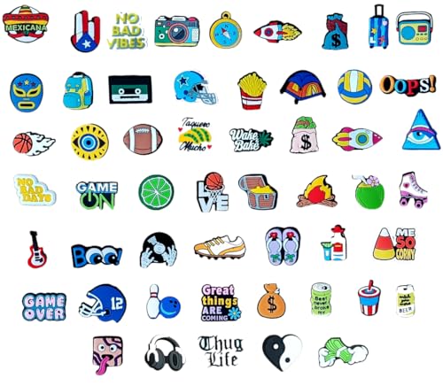 Image of Random Design /Style Shoe Decoration Charms for Clog shoes for Unisex-Adult and kids