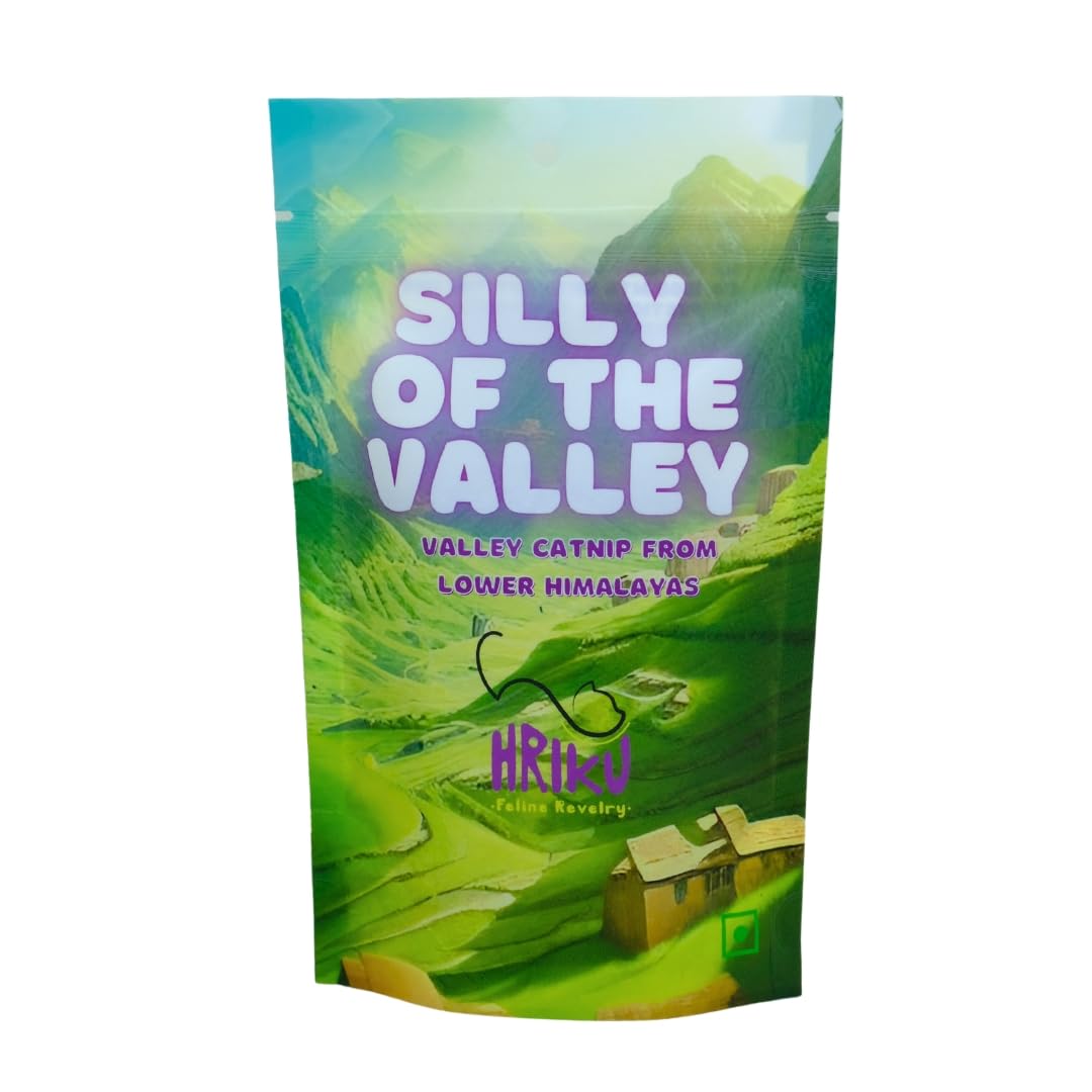 HRIKU Silly of The Valley - Naturally Grown Himalayan Catnip Treat for Cats (Large) (B0918NS54N) Amazon Price History, Amazon Price Tracker