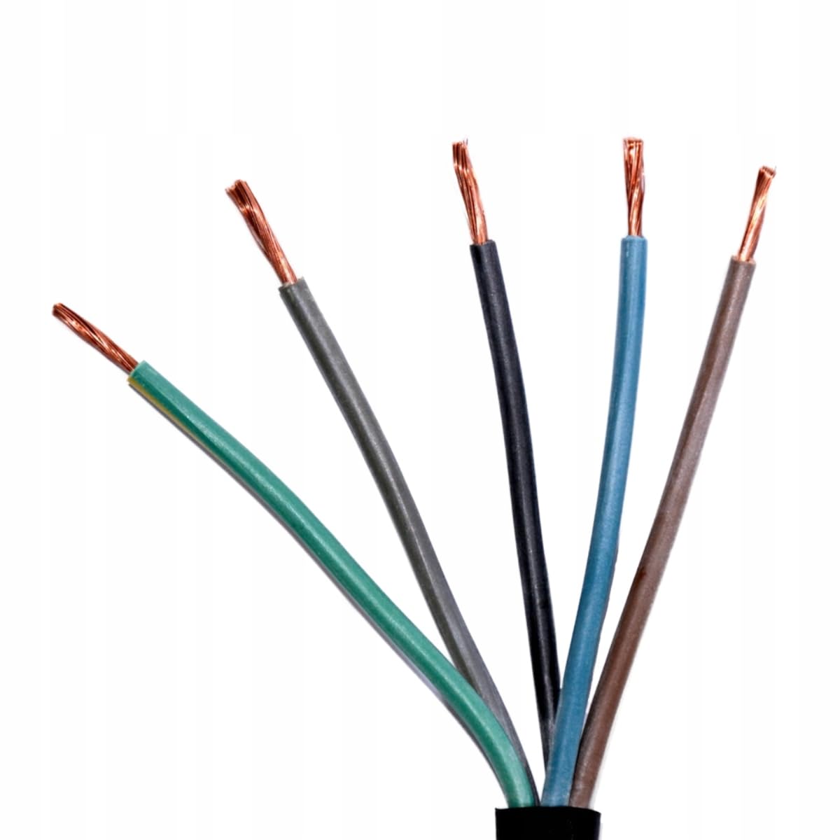 Hilark Cable Tech Câble H05VV-F 5x2,5mm² 100m